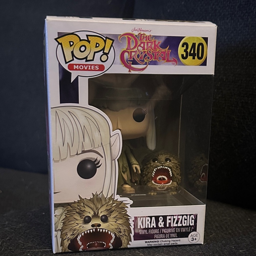 The Dark Crystal Kira & Fizzgig funko pop Figure